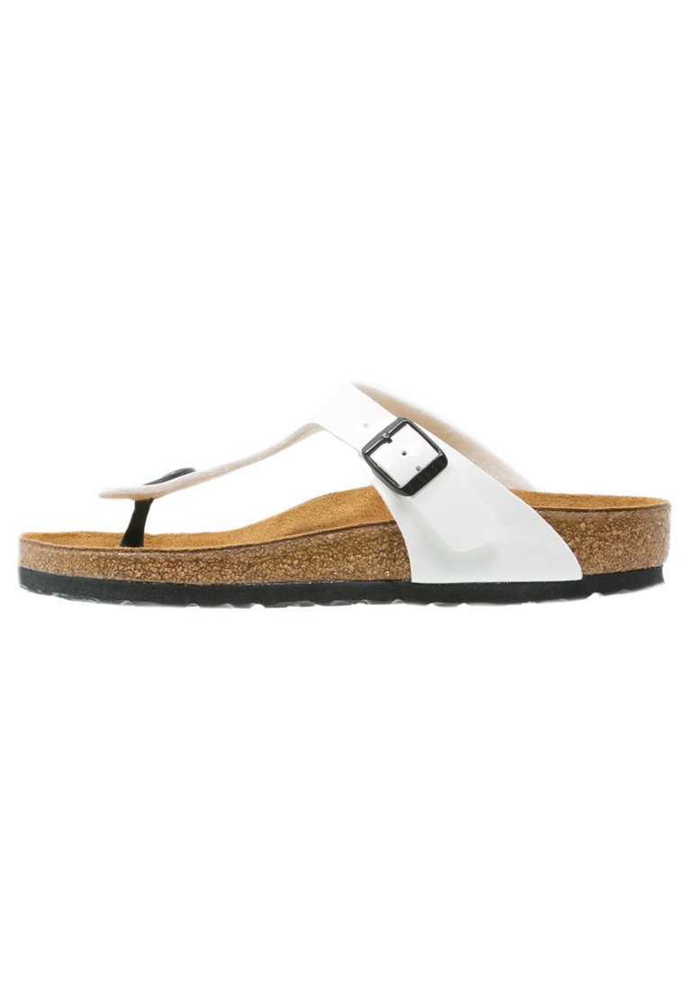 Birkenstock GIZEH - Sandali - weiß