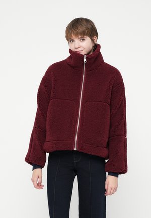 ONLASPEN LIFE JACKET - Forro polar - cabernet