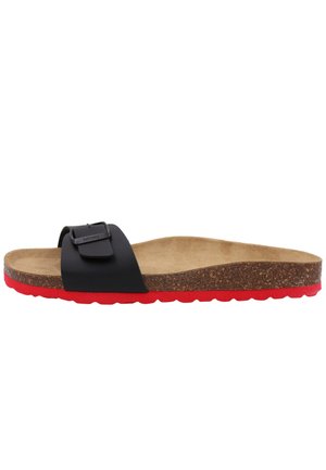 Billowy Mules - black