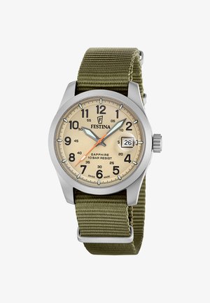 FIELD SWISS MADE - Reloj - beige-green
