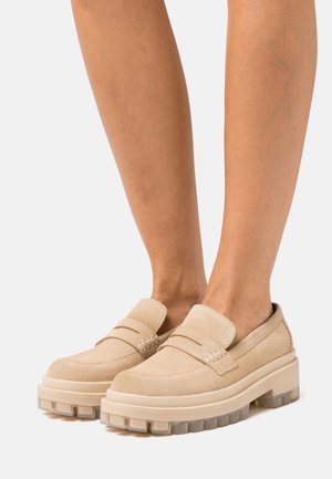 Zign LEATHER - Chaussons - beige