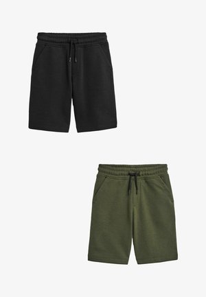 2 PACK - Træningsbukser -  black khaki