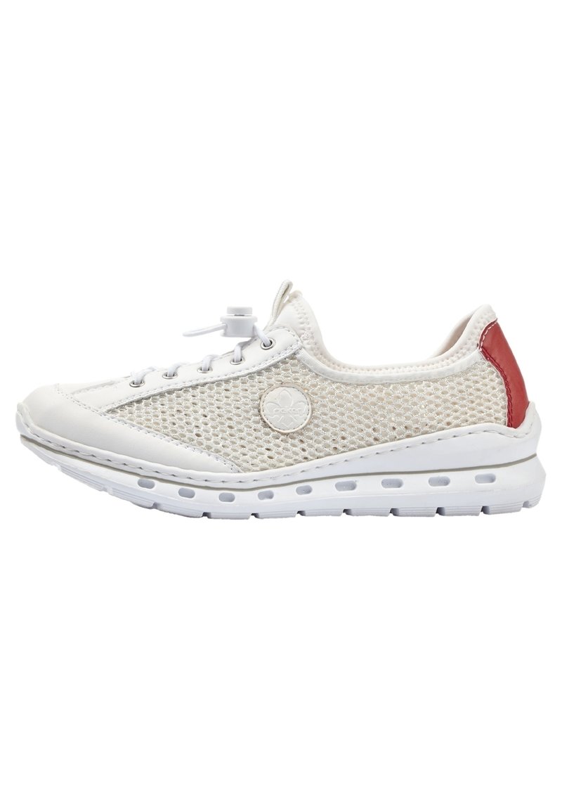 Rieker Trainers - white/white silver/arancio/pure white