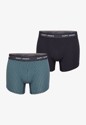 Happy Shorts 2-PACK - Trunks - dusty mint triangles