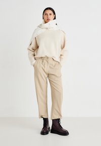 CABLE TUBE - Snood - cream