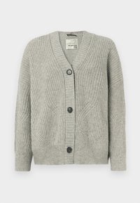 MCOEGUALE STRICKJACKE - Vesta na kopčanje - sand