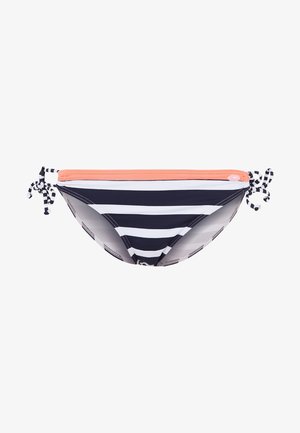KangaROOS ANITA MIT SEITLICHEN BINDEBÄNDERN - Bikini-Hose - marine/weiß
