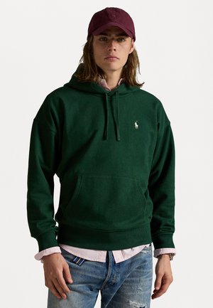 RELAXED FIT LOGO FLEECE HOODIE - Felpa - northwest pine