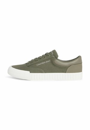 Sneakers laag - dusty olive bright white