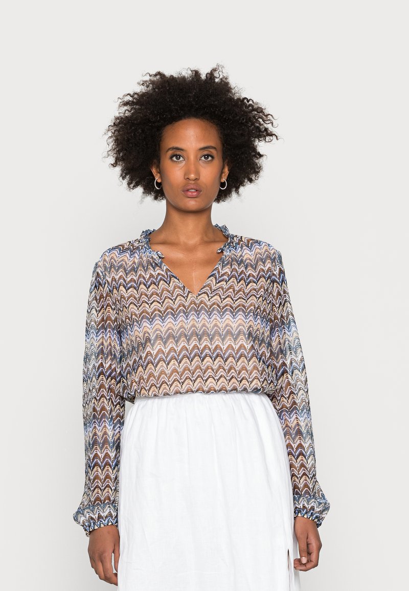 Cream COVA - Camisola de manga comprida - blue