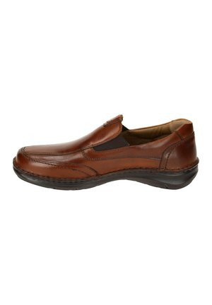 NEW ANVERS  BEQUEME - Slip-ons - cognac