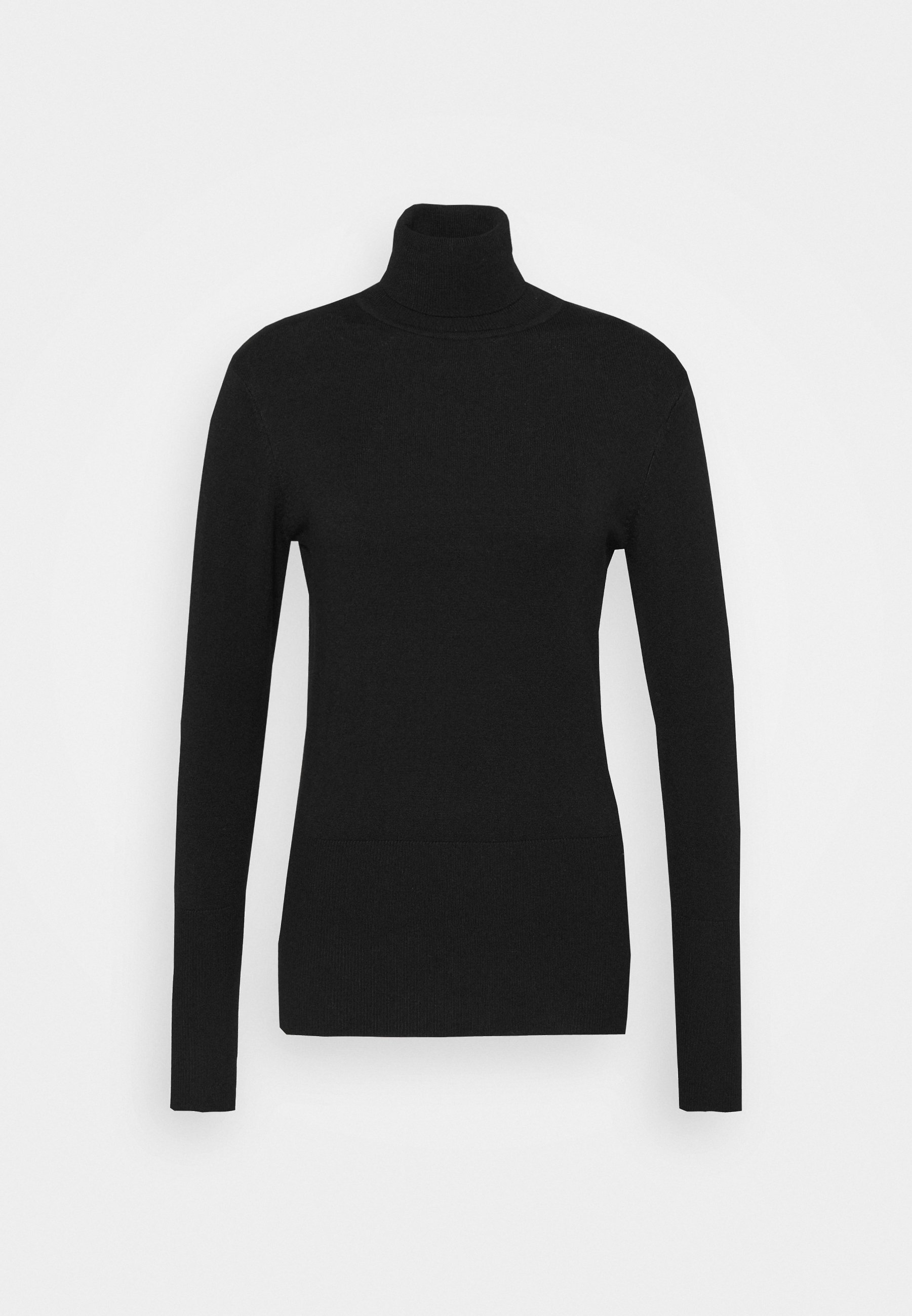 Black knitted sweater