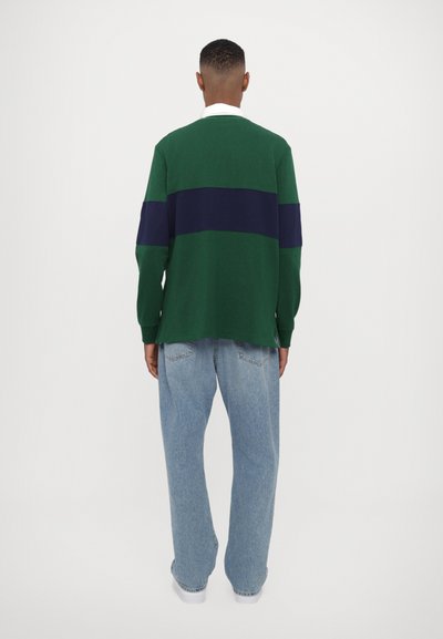 Polo Ralph Lauren LONG SLEEVE RUGBY UNISEX - Polo krekls - new forest/cruise navy