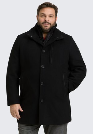 PLUS SIZE MIT ABNEHMBARER INNEN - Klassischer Mantel - black
