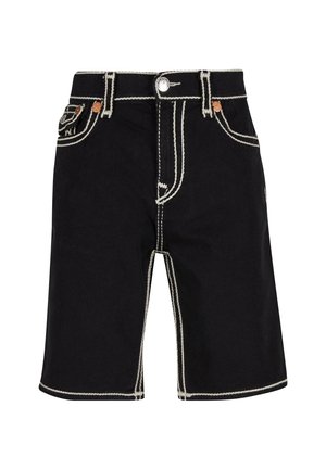 True Religion BOBBY FLAP ROPE STITCH - Jeans Shorts - black