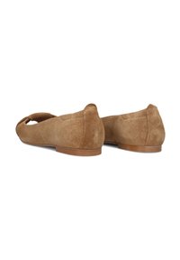 Billi Bi Ballerines à bout ouvert - cuoio baby silk suede