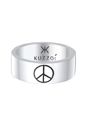 KUZZOI BASIC PEACE - Ring - silber