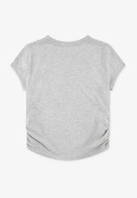 Abercrombie & Fitch LAUREL HEART BABY TEE - Print T-shirt - light grey heather