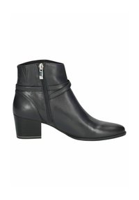 Caprice Cowboy/biker ankle boot - ocean nappa