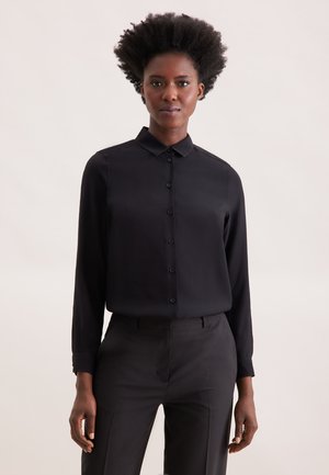 Seidensticker BUSINESS KENT REGULAR FIT - Overhemdblouse - black