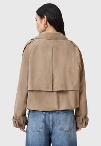 AllSaints REYA CROPPED  - Blazer - greige brown