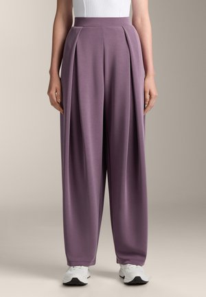 OYSHO SOFT-TOUCH COCOON - Pantaloni - purple