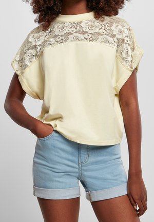 Printtipaita - yellow