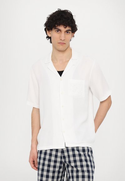 Soulland ORSON SHIRT UNISEX - Pogājama blūze - white