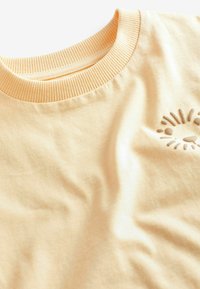 Next SIMPLE SHORT SLEEVE - T-shirts print - buttermilk yellow