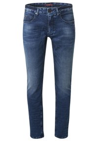 NO EXCESS Straight leg jeans - stone used denim
