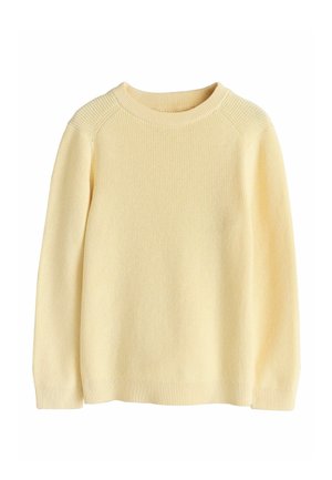 CREW NECK REGULAR FIT - Maglione - buttermilk yellow
