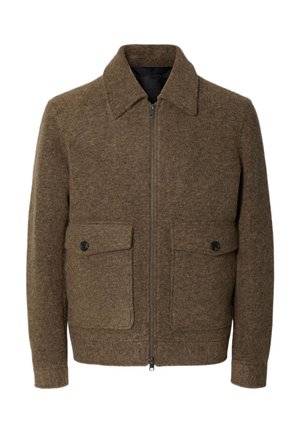 Selected, Chaqueta de entretiempo - chocolate chip