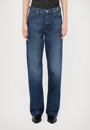 THE RAMBLER ZIP HEEL - Džínsy mom - blue