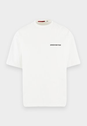 PROHIBITED, T-shirt print - off white