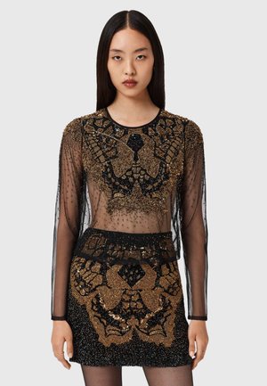 Blus - black/gold