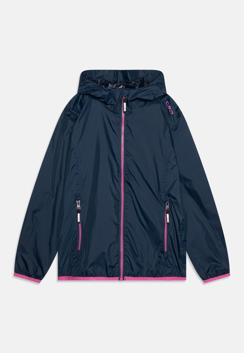 CMP - KID FIX HOOD UNISEX - Regnjakke / vandafvisende jakker - blue, Forstør