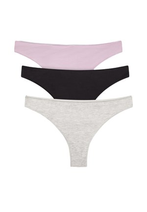 3 PACK - Perizoma - var lilla