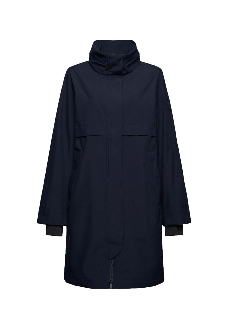Damen Parkas | Esprit Collection Regenjacke / wasserabweisende Jacke navy/dunkelblau meliert - OH51983 Damen Parkas | Esprit Collection Regenjacke / wasserabweisende Jacke navy/dunkelblau meliert - OH51983