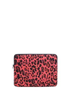 Funda para portátil - leopard rosa electrico