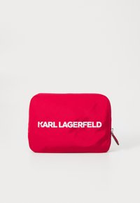 KARL LAGERFELD IKON PACKABLE BACKPACK UNISEX - Dnevni ruksak - scarlet sage