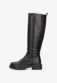 Non sélectionné, black with snake print