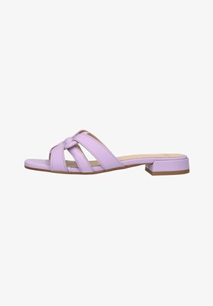 Manfield Pantolette flach - violett