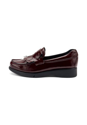 COMFORTABLE - Scarpe senza lacci - mottled bordeaux