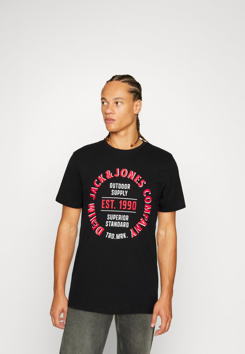 T-Shirt Jack & Jones Crew Smu Jcotaper - T-shirts - Vêtements - Homme
