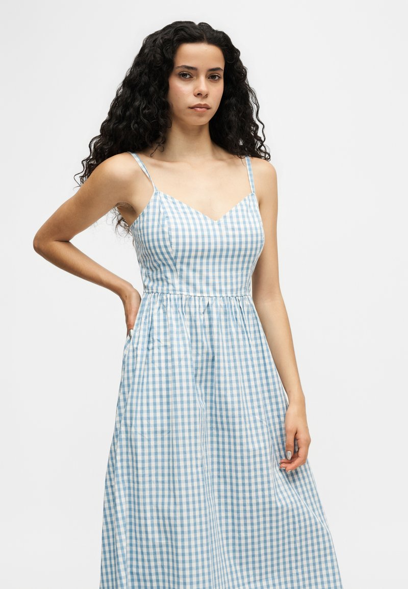 gap petite maxi dress Women's Tiered Tie-Back Maxi Dress by Gap Light Blue Size XS