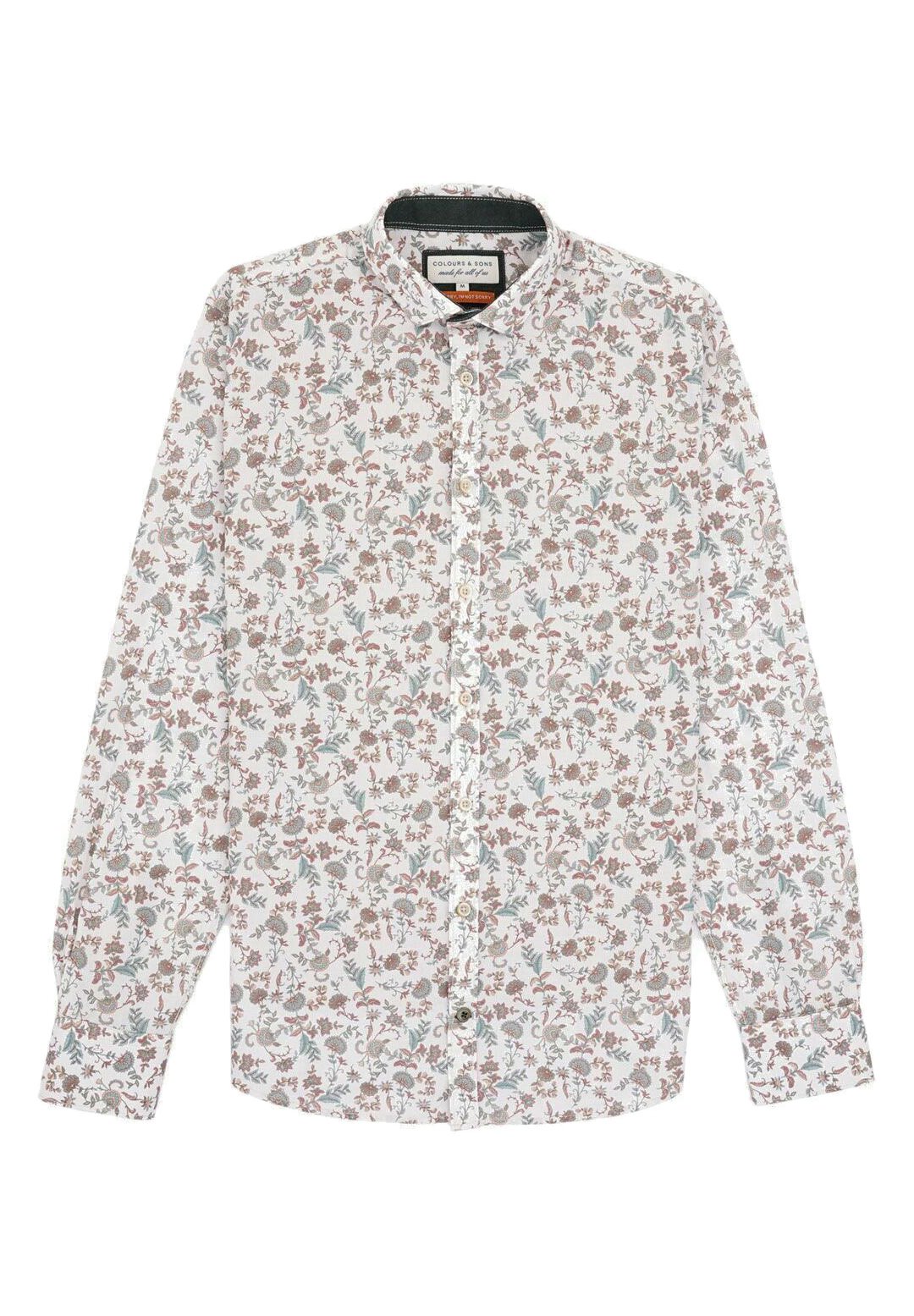 Marvel Damen Thor Blumen Hemd – Langärmlig, Wasserfallausschnitt, Aus Polyester-Viskose-Mix