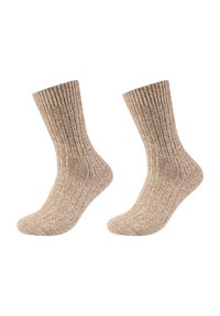 ONLINE COSY UNISEX 2 PACK - Calze - sepia tint