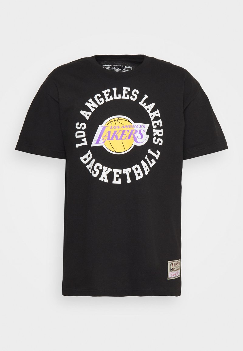 Herren Sportbekleidung | Mitchell & Ness NBA LOGO TEE LOS ANGELES LAKERS Vereinsmannschaften black/schwarz - TH97442 Herren Sportbekleidung | Mitchell & Ness NBA LOGO TEE LOS ANGELES LAKERS Vereinsmannschaften black/schwarz - TH97442