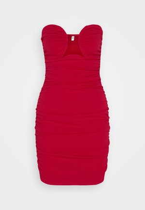 ONLY, ONLSANDY BANDEAU DRESS - Vestido ligero - lychee