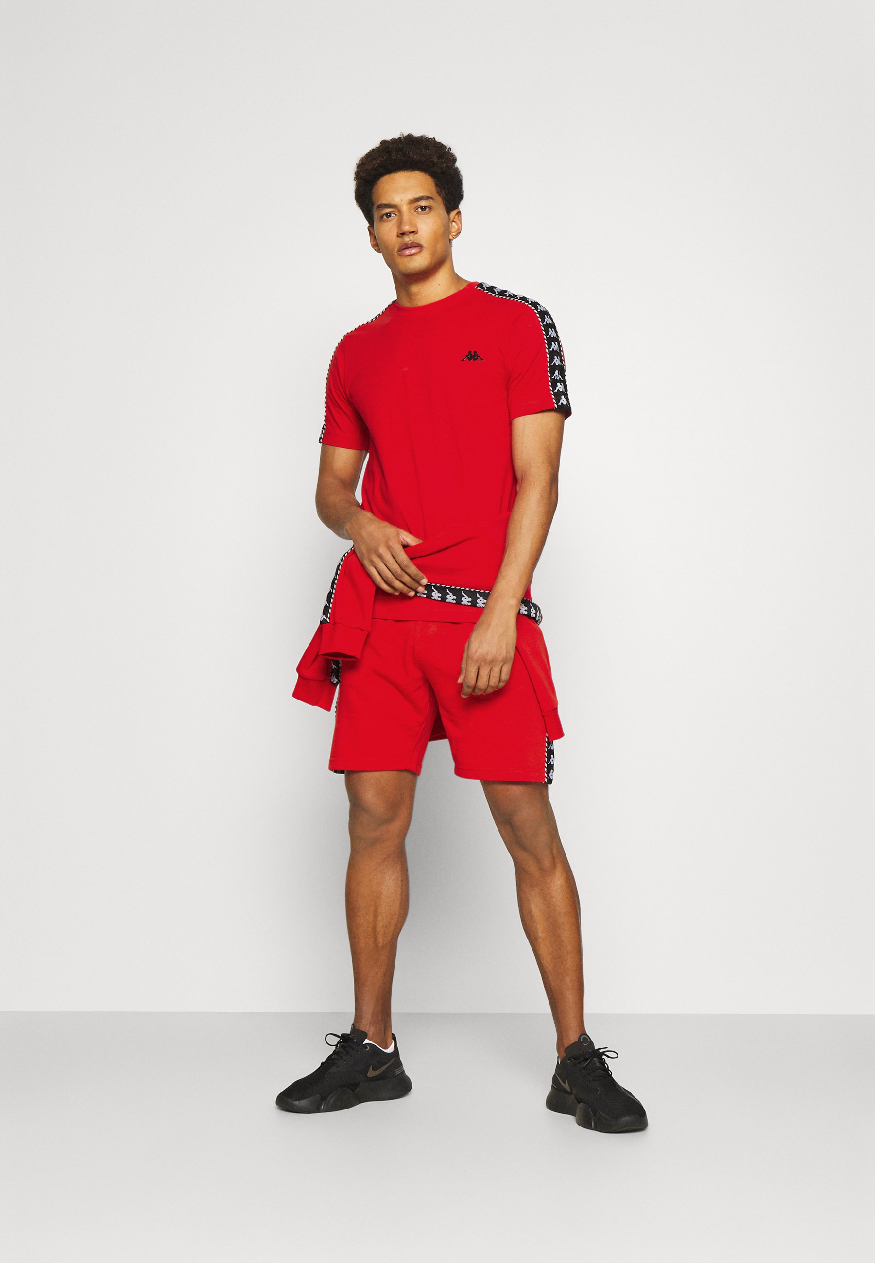 Kappa ITALO - Pantaloncini sportivi - firey red/rosso - Zalando.it